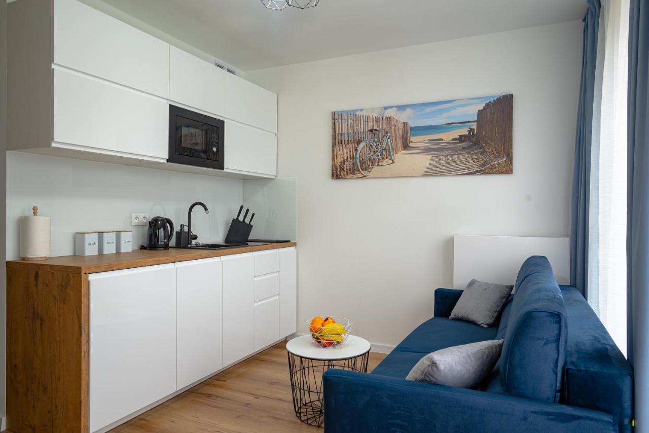 Apartament "Blu10" Z Basenem Sarbinowo Exteriér fotografie