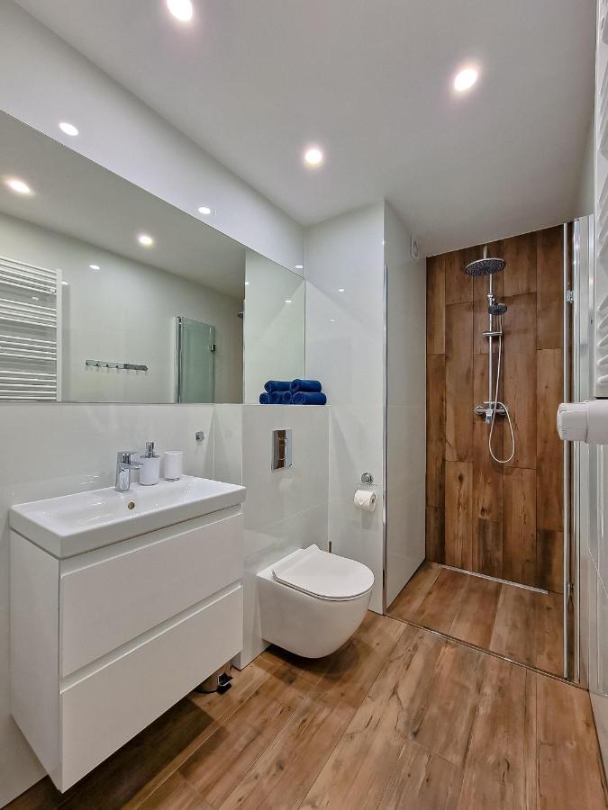 Apartament "Blu10" Z Basenem Sarbinowo Exteriér fotografie