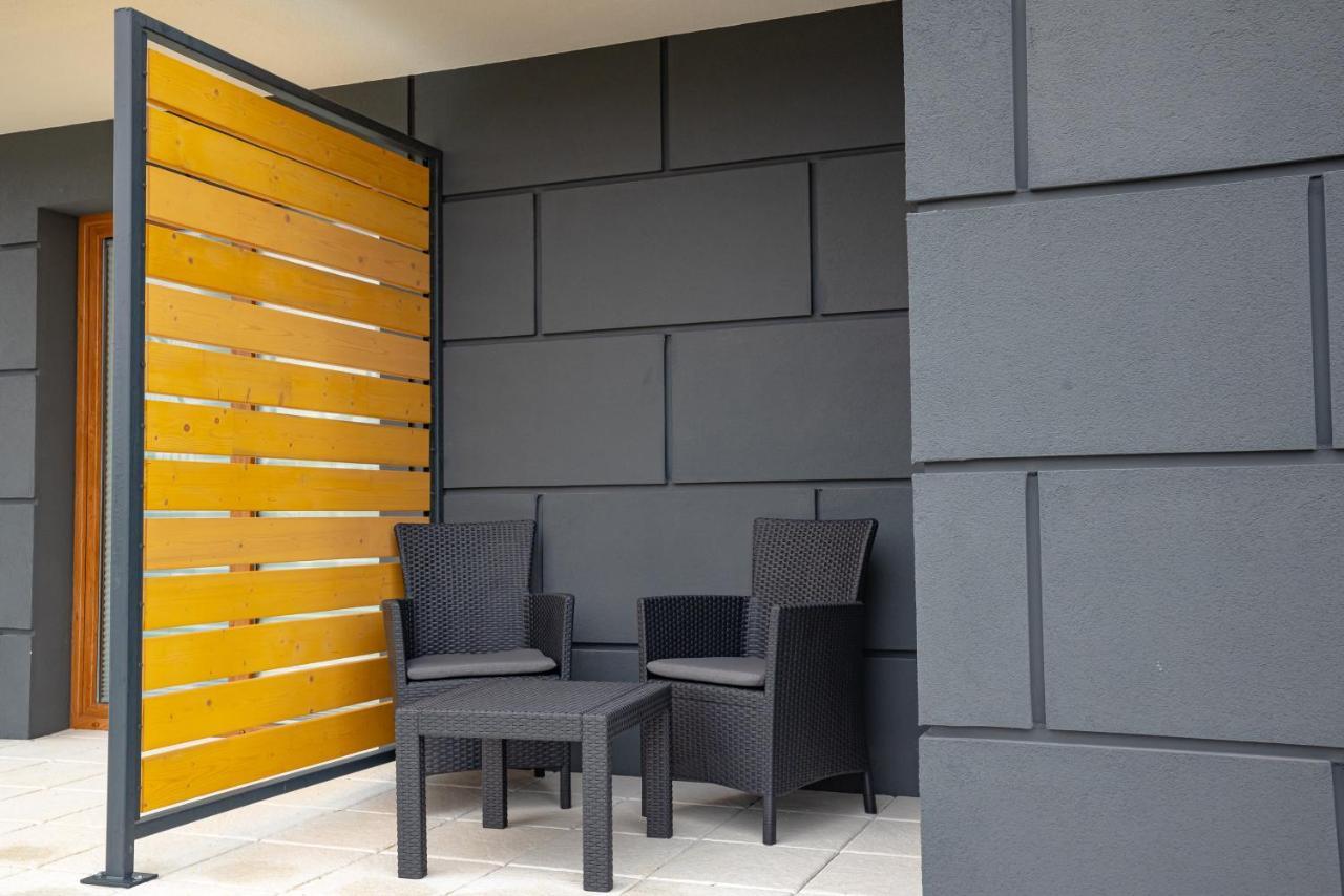 Apartament "Blu10" Z Basenem Sarbinowo Exteriér fotografie