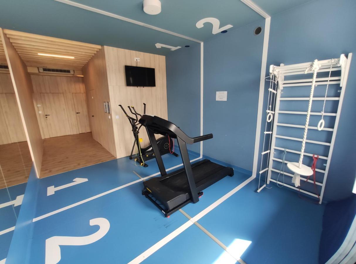 Apartament "Blu10" Z Basenem Sarbinowo Exteriér fotografie