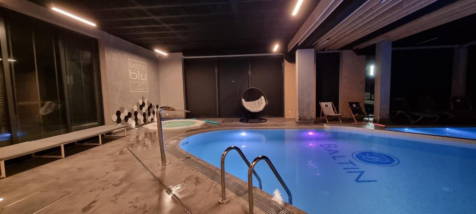 Apartament "Blu10" Z Basenem Sarbinowo Exteriér fotografie