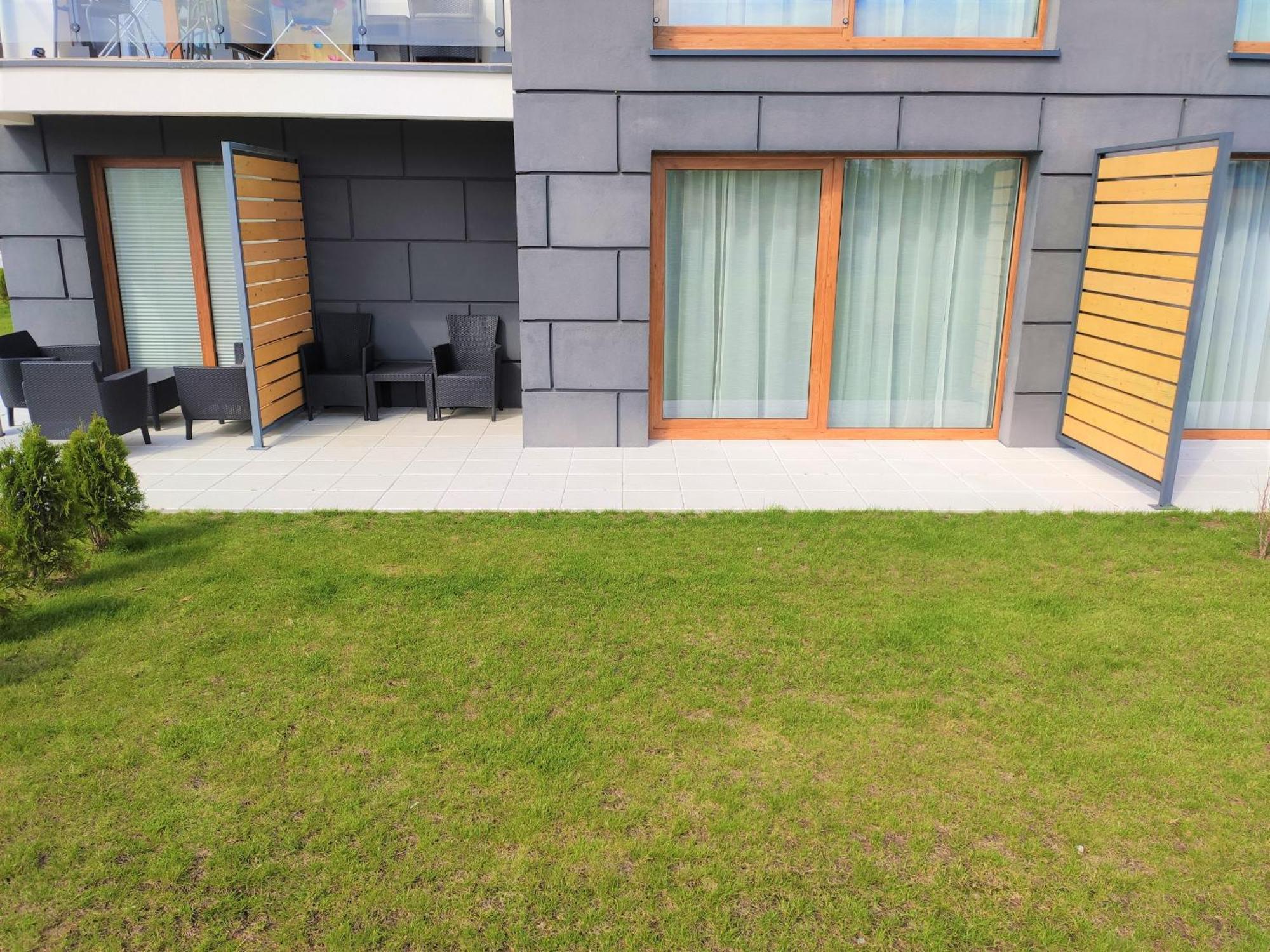 Apartament "Blu10" Z Basenem Sarbinowo Exteriér fotografie